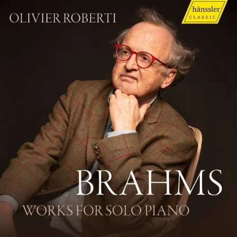 Brahms Works for Solo Piano — album cover