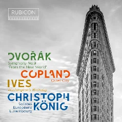 Dvorak Symphony No 9 New World / Copland / Ives — album cover