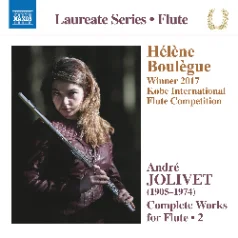 Jolivet Complete Works for Flute Vol 2 — album cover