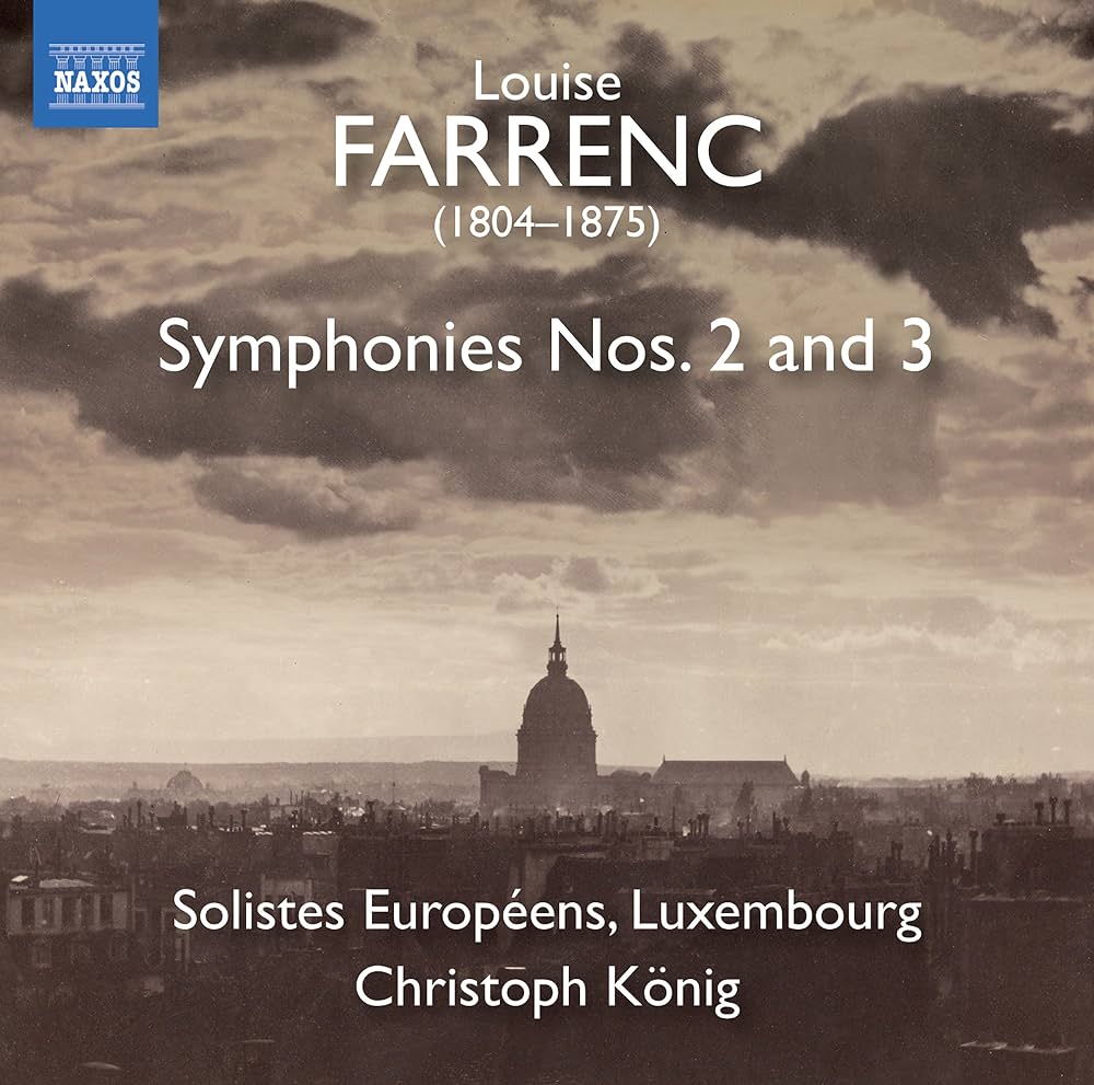 Louise Farrenc Symphonies Nos 2 and 3 — album cover