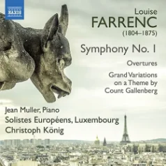 Louise Farrenc Symphony No 1 — album cover