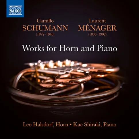 Schumann/Menager Works for Horn and Piano — album cover